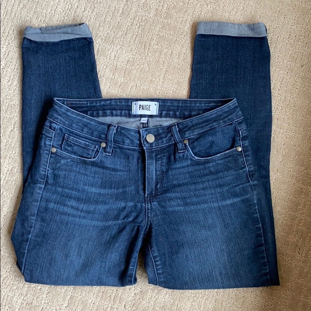 Paige Kylie Crop denim jeans. Size 27.